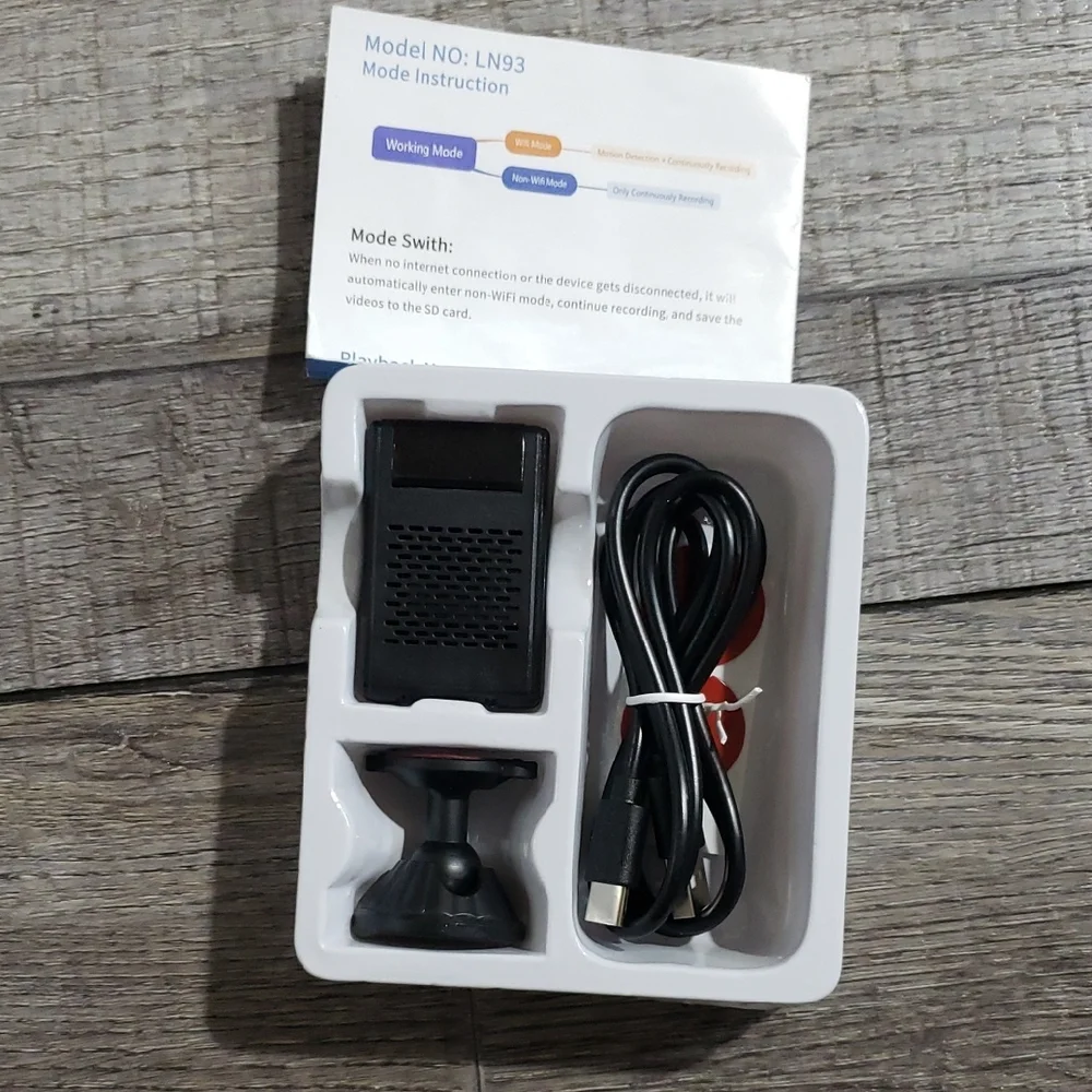 LN93 Hidden Camera, Mini Security Camera with Motion Detection